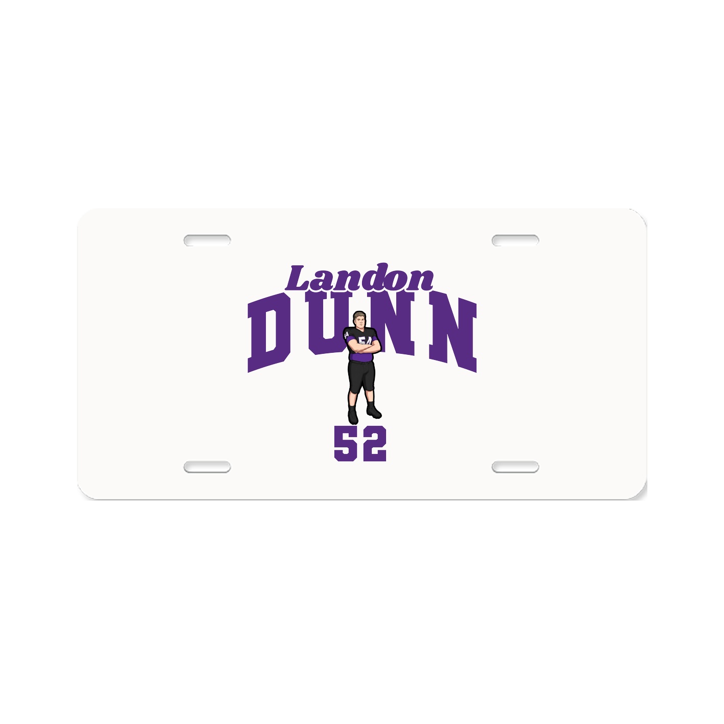 License Plate — Signature Arch in Classic