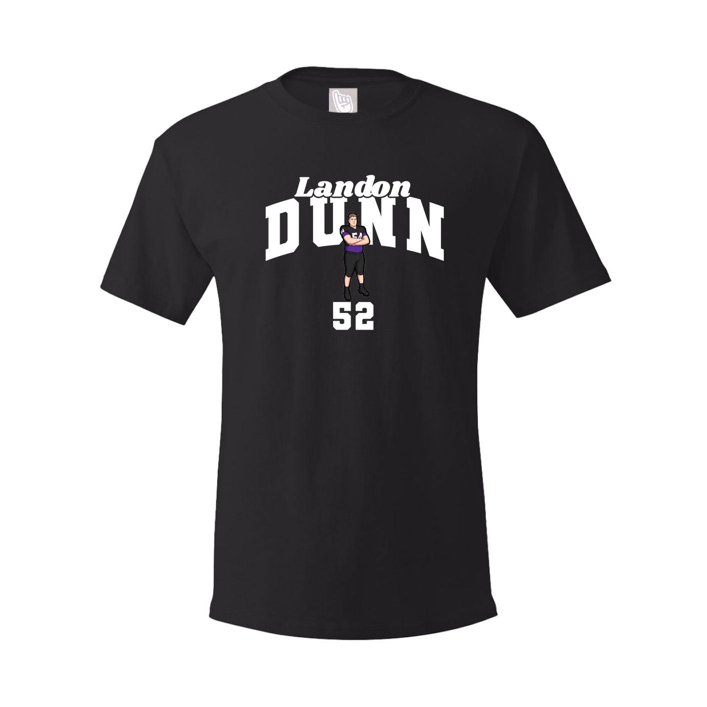 Tee — Signature Arch in Black