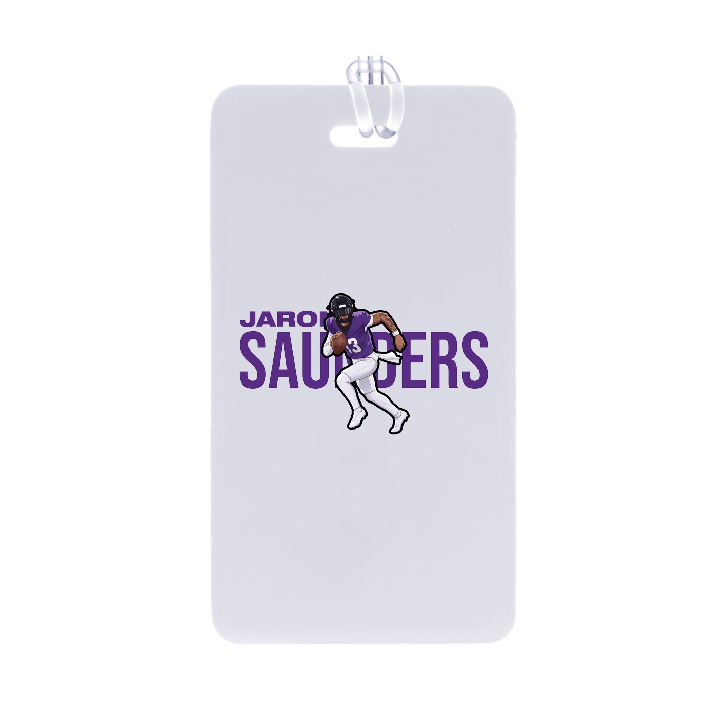 Bag Tag — Player Name in Classic