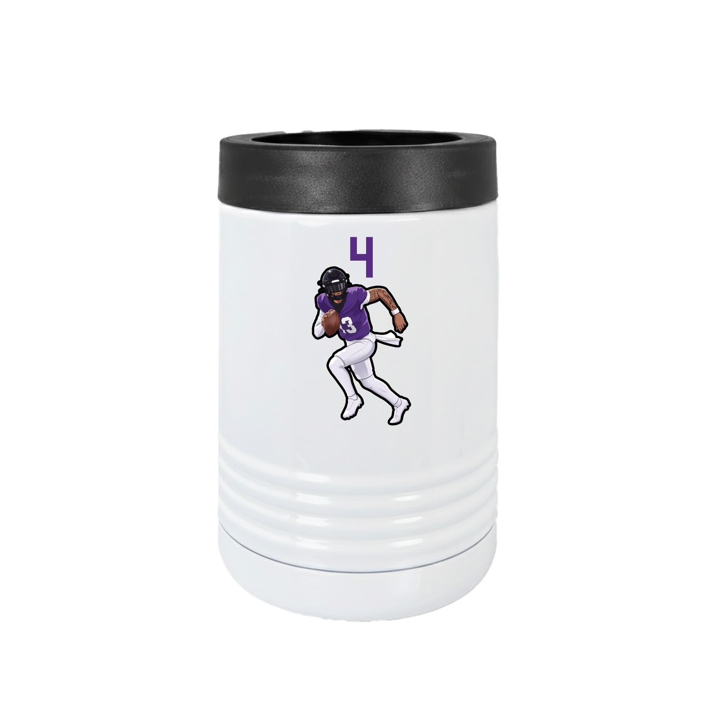 Beverage Holder — Number Top in White