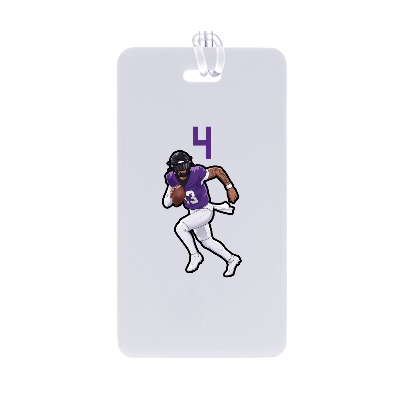 Bag Tag — Number Top in Classic