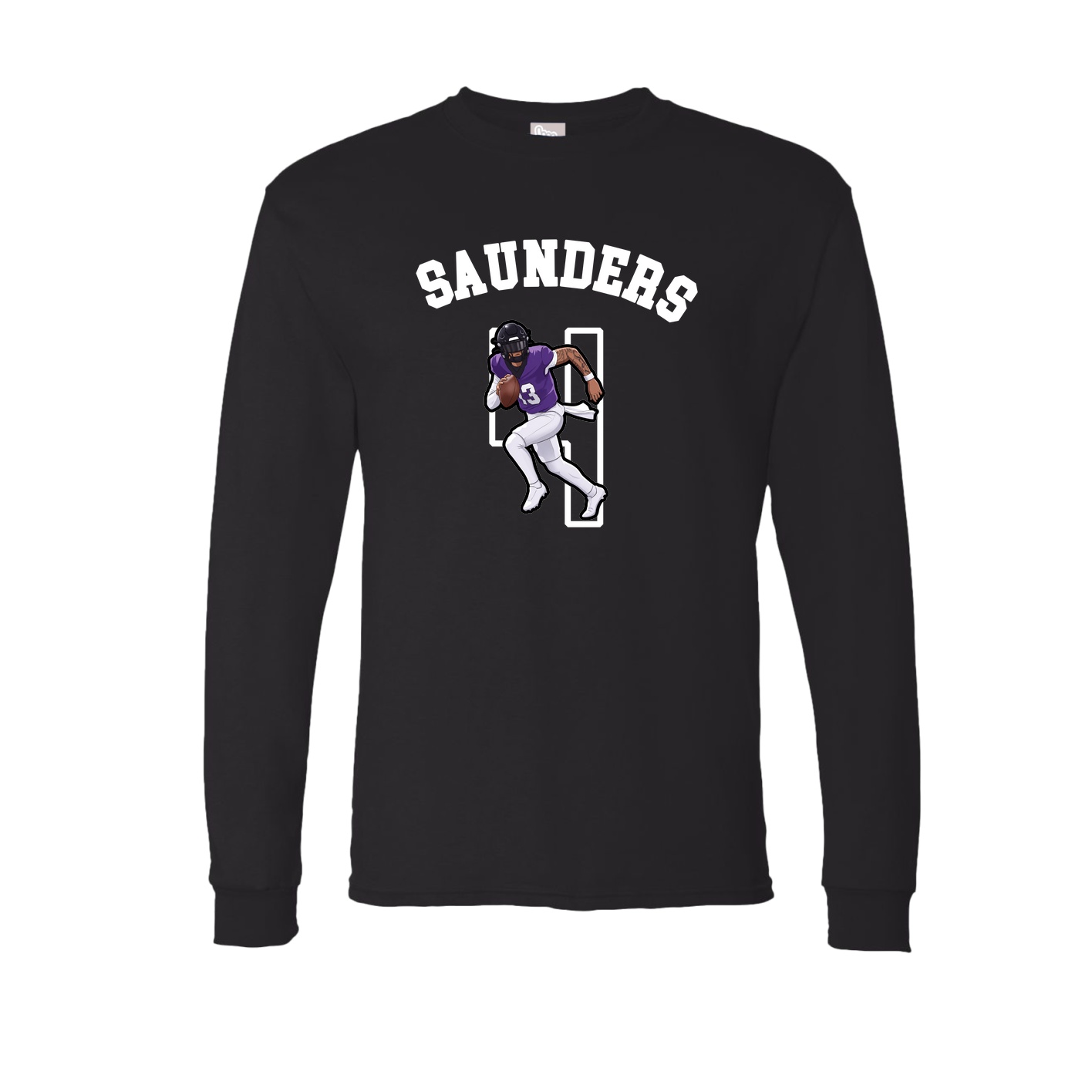 Long Sleeve Tee — Shirsey Arch in Black
