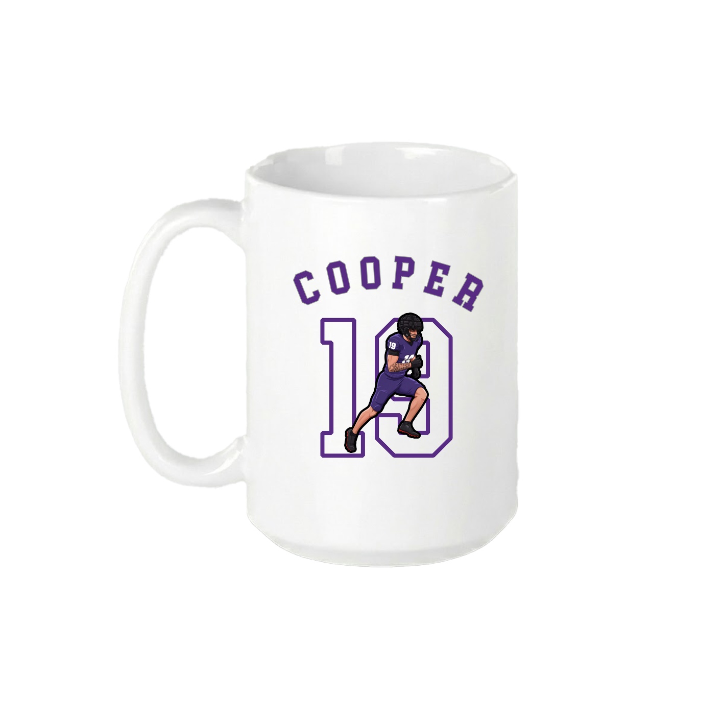 15oz Coffee Mug — Shirsey Arch in White