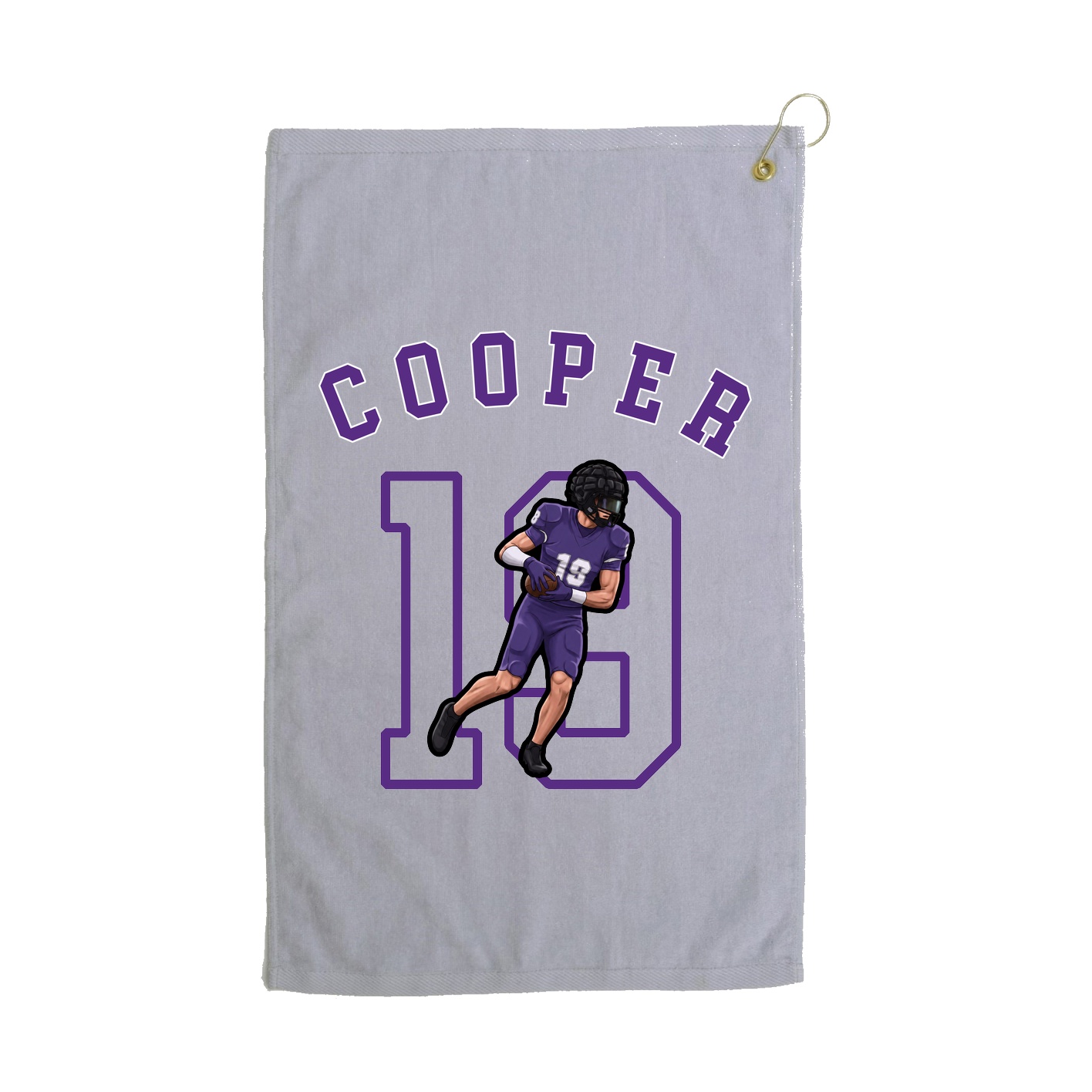 Golf Towel — Shirsey Arch in Grey
