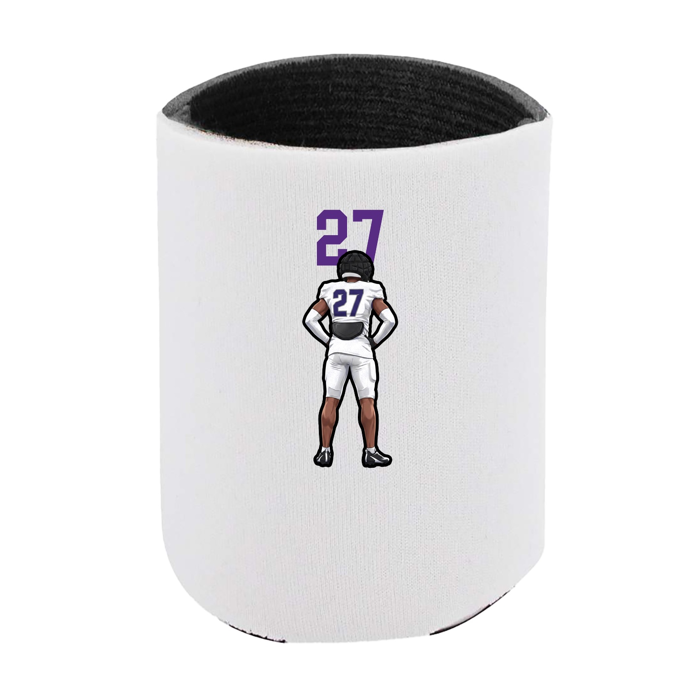 Can Holder — Number Top in White