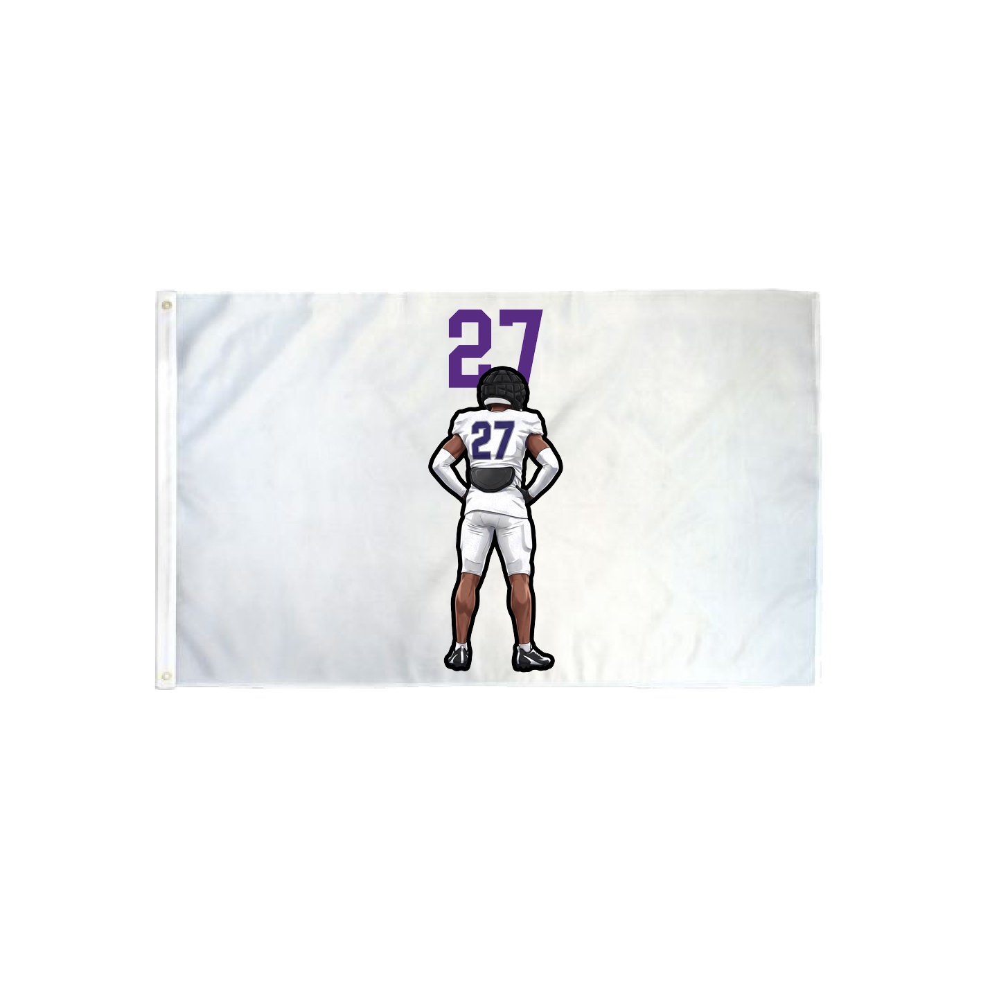 3x5 Flag — Number Top in Classic
