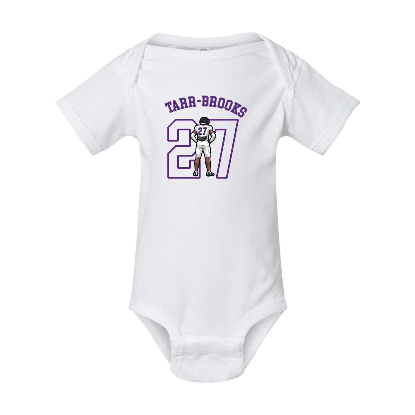 Baby Onesie — Shirsey Arch in White