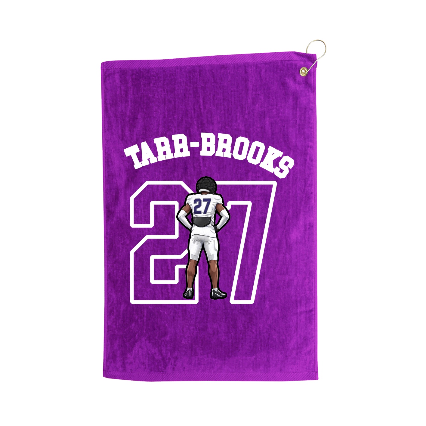 Golf Towel — Shirsey Arch in Purple