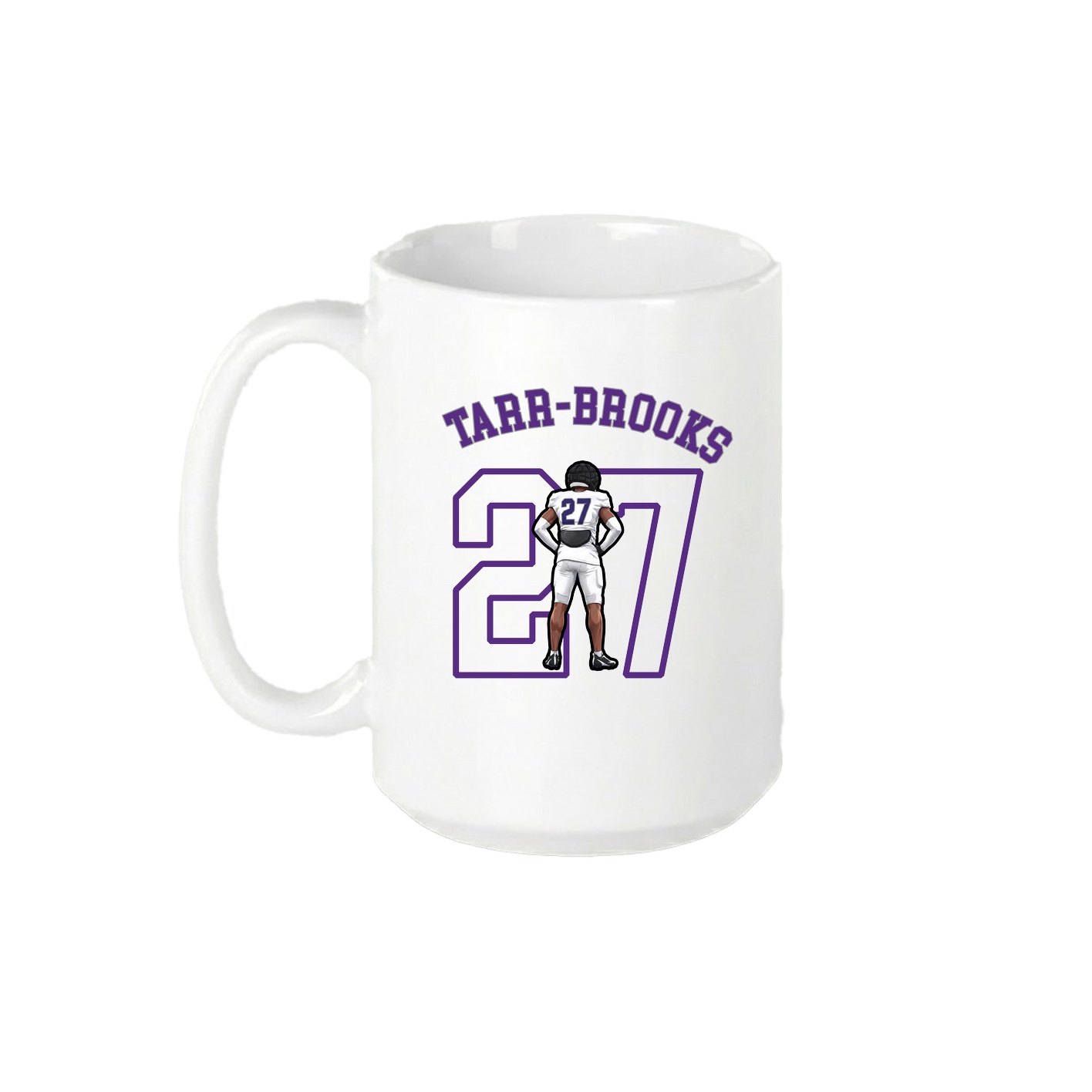 15oz Coffee Mug — Shirsey Arch in White