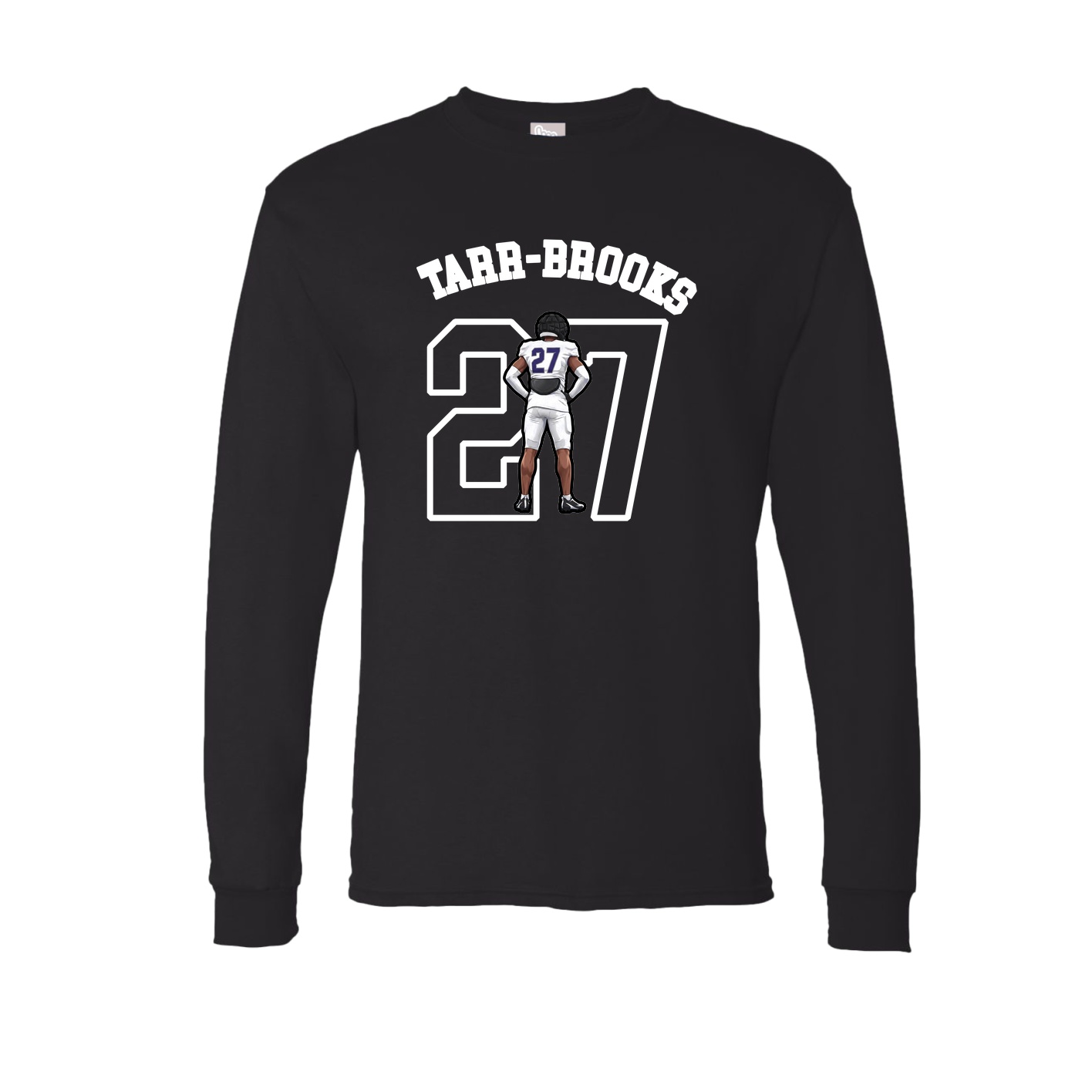 Long Sleeve Tee — Shirsey Arch in Black