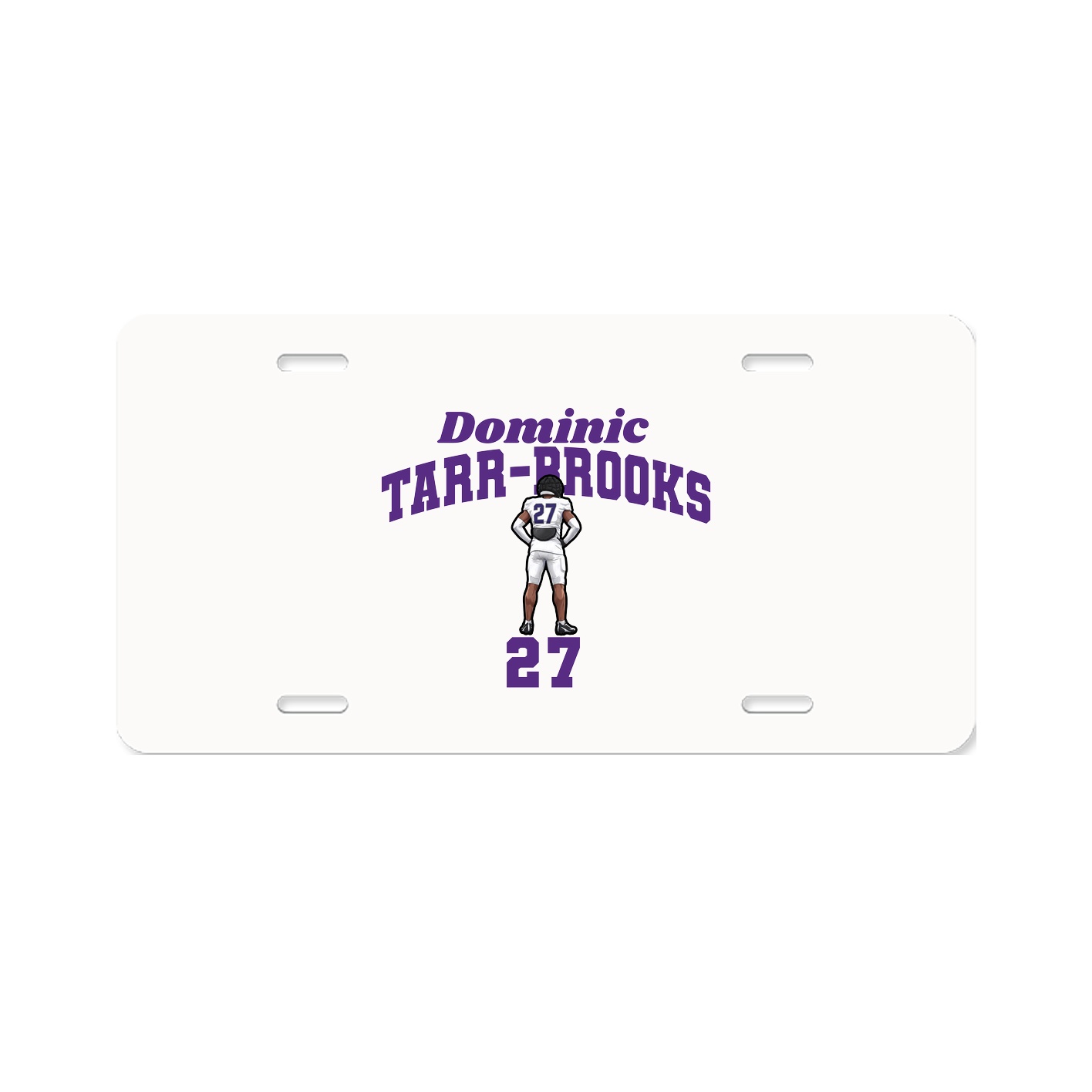 License Plate — Signature Arch in Classic