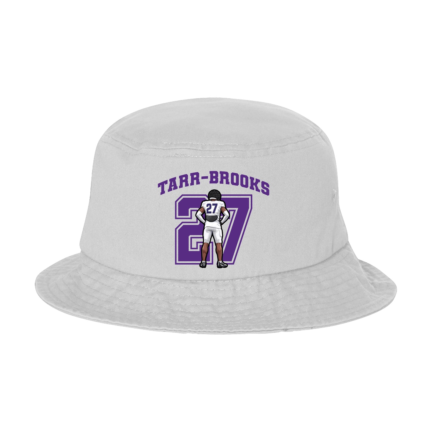 Bucket Cap — Number in White