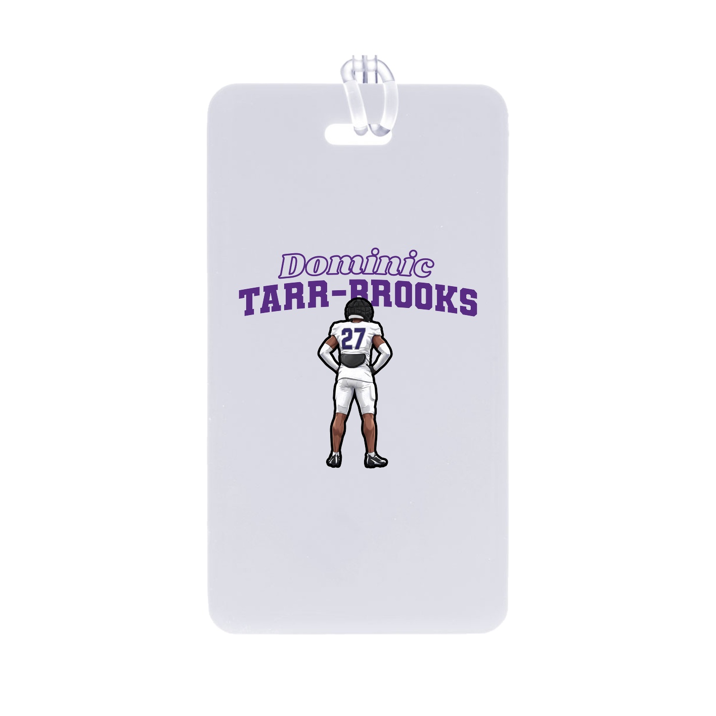 Bag Tag — Name Arch in Classic