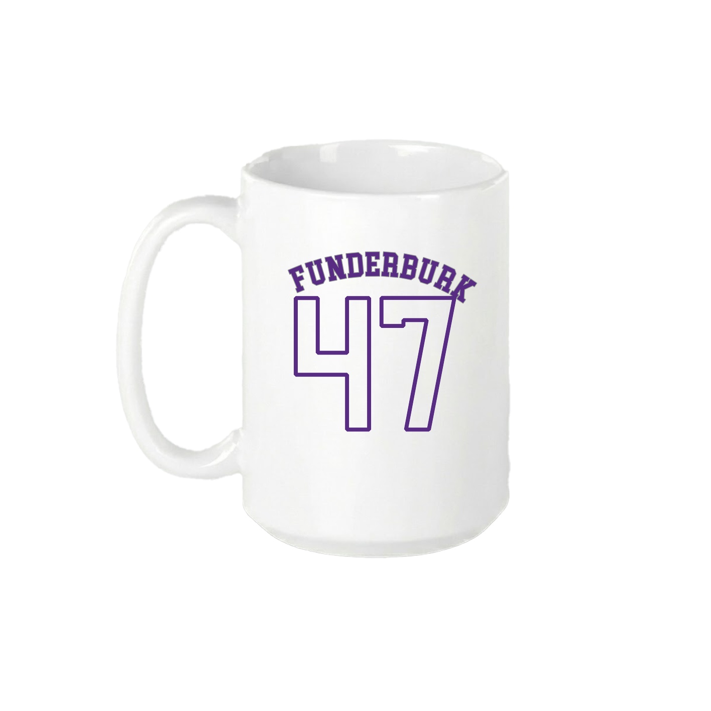 15oz Coffee Mug — Shirsey Arch in White