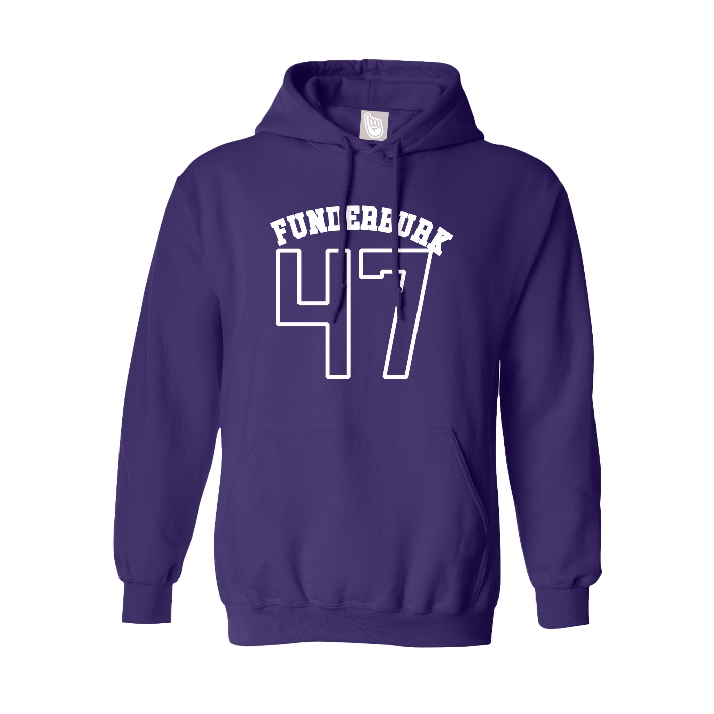 Hoodie — Shirsey Arch in Purple