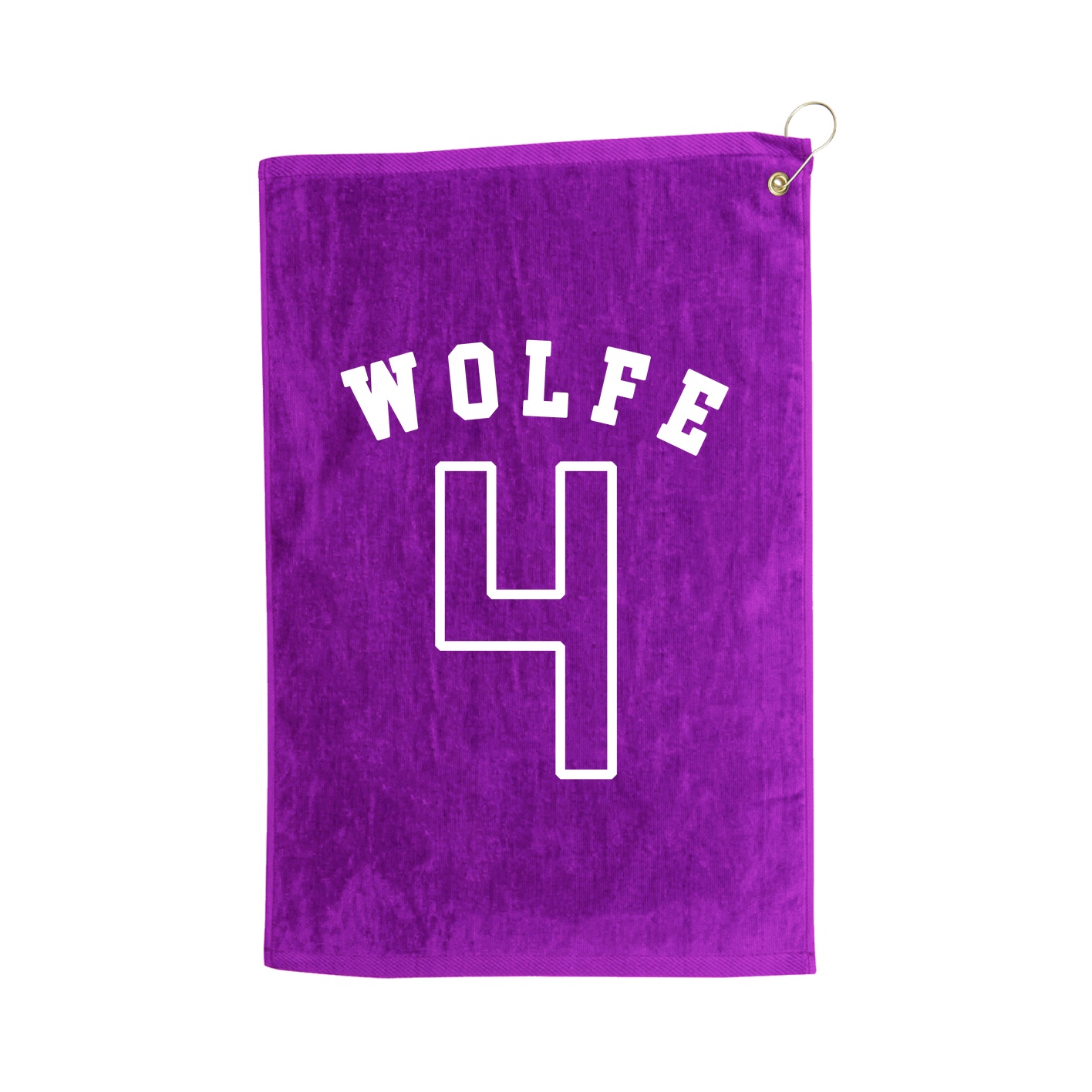 Golf Towel — Shirsey Arch in Purple
