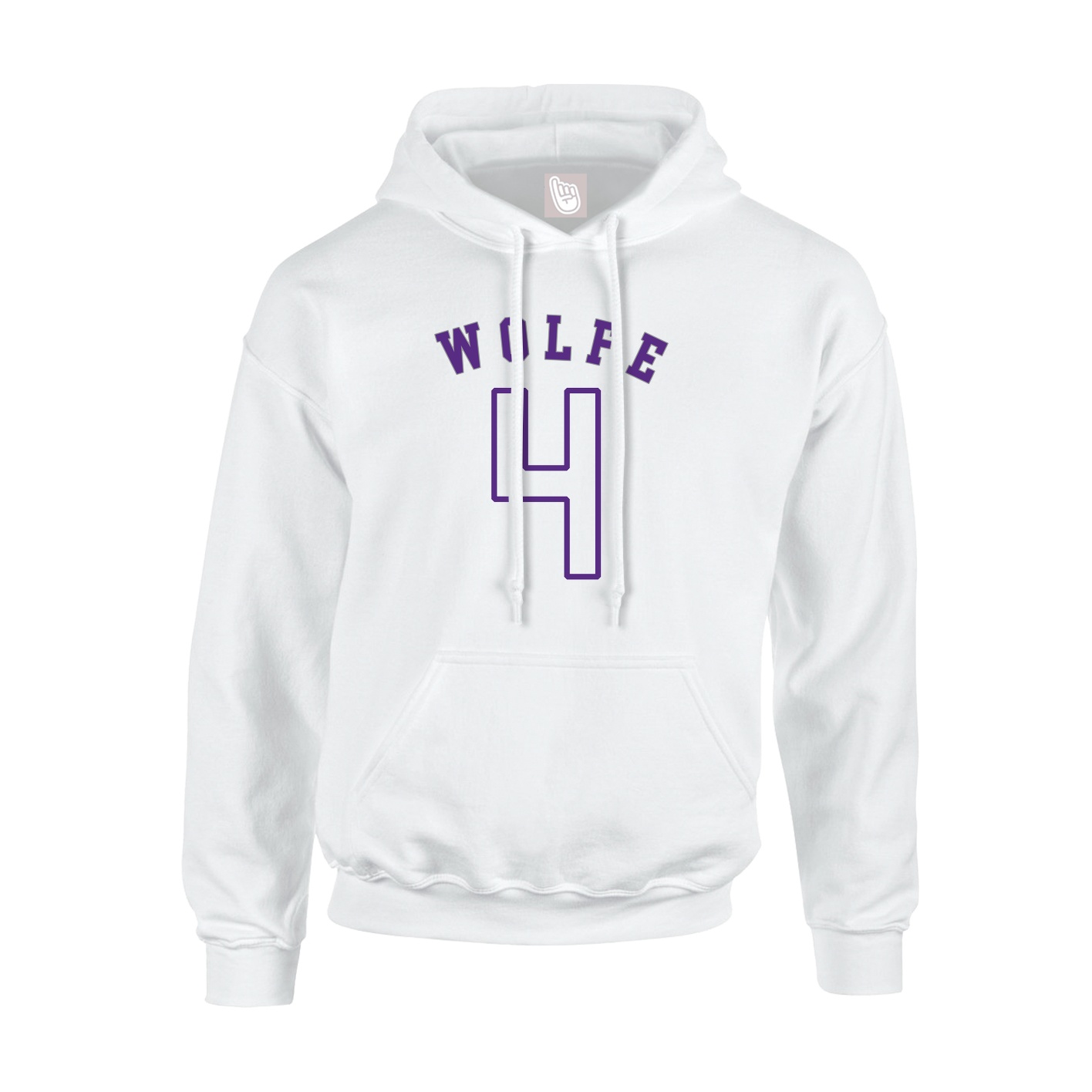 Hoodie — Shirsey Arch in White