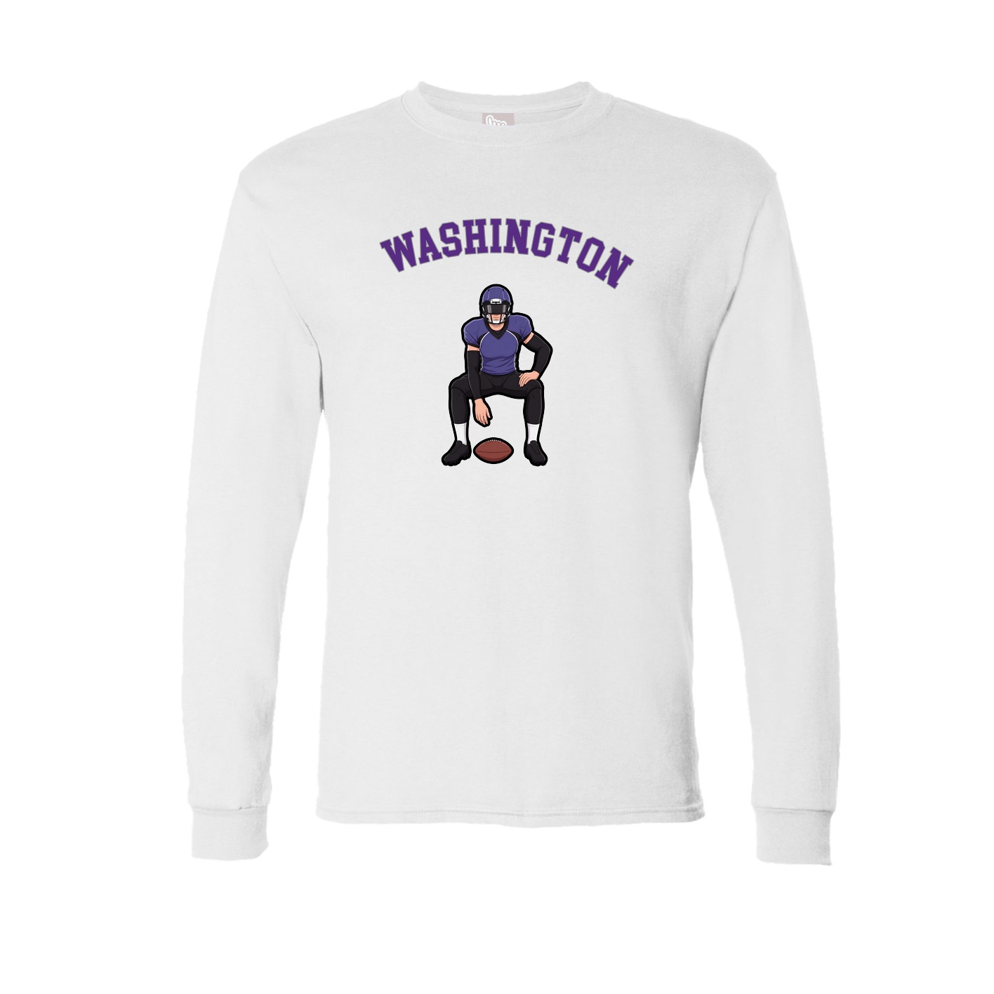 Long Sleeve Tee — Shirsey Arch in White