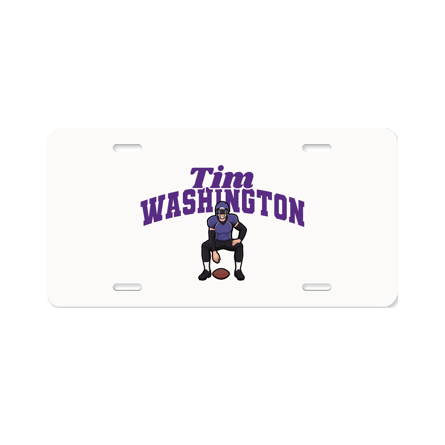 License Plate — Signature Arch in Classic