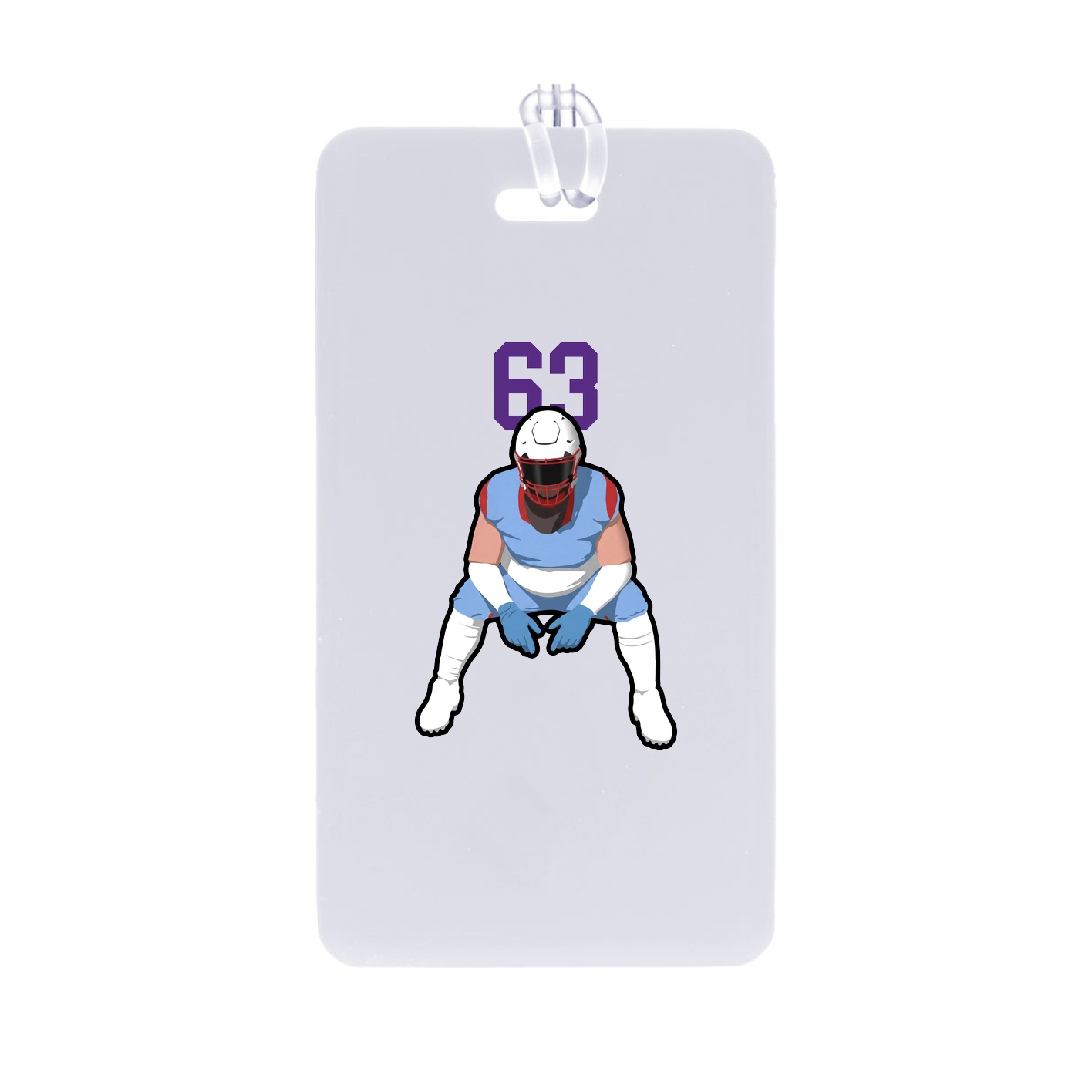 Bag Tag — Number Top in Classic
