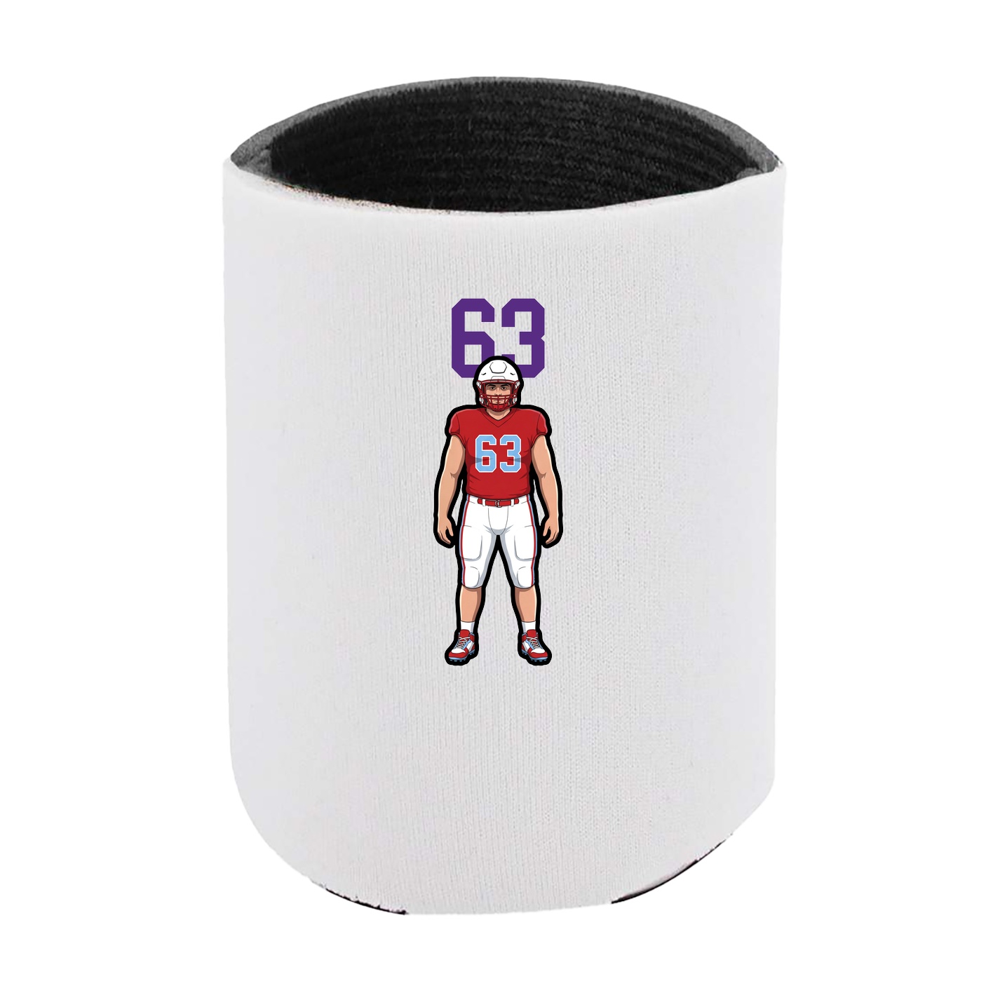 Can Holder — Number Top in White