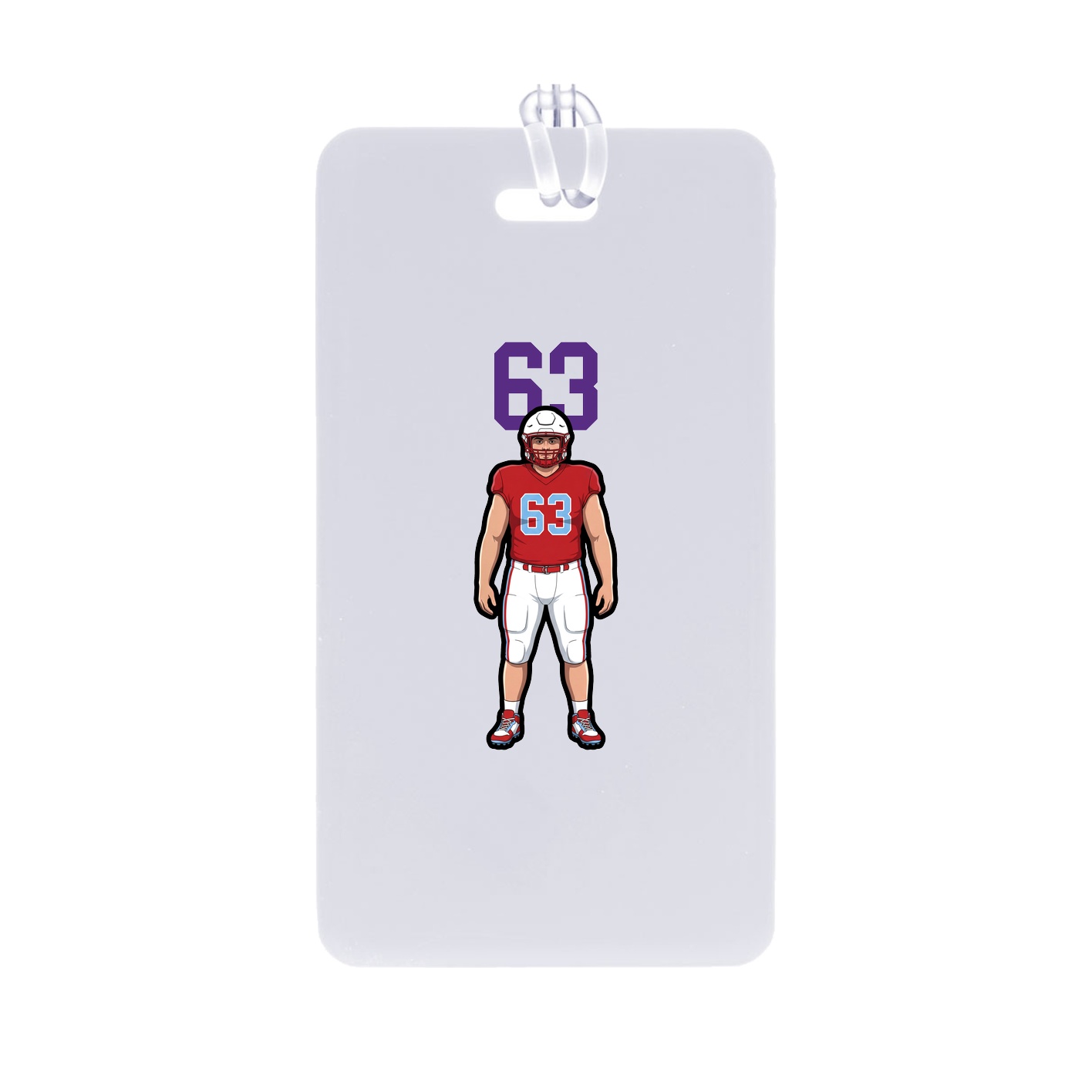Bag Tag — Number Top in Classic