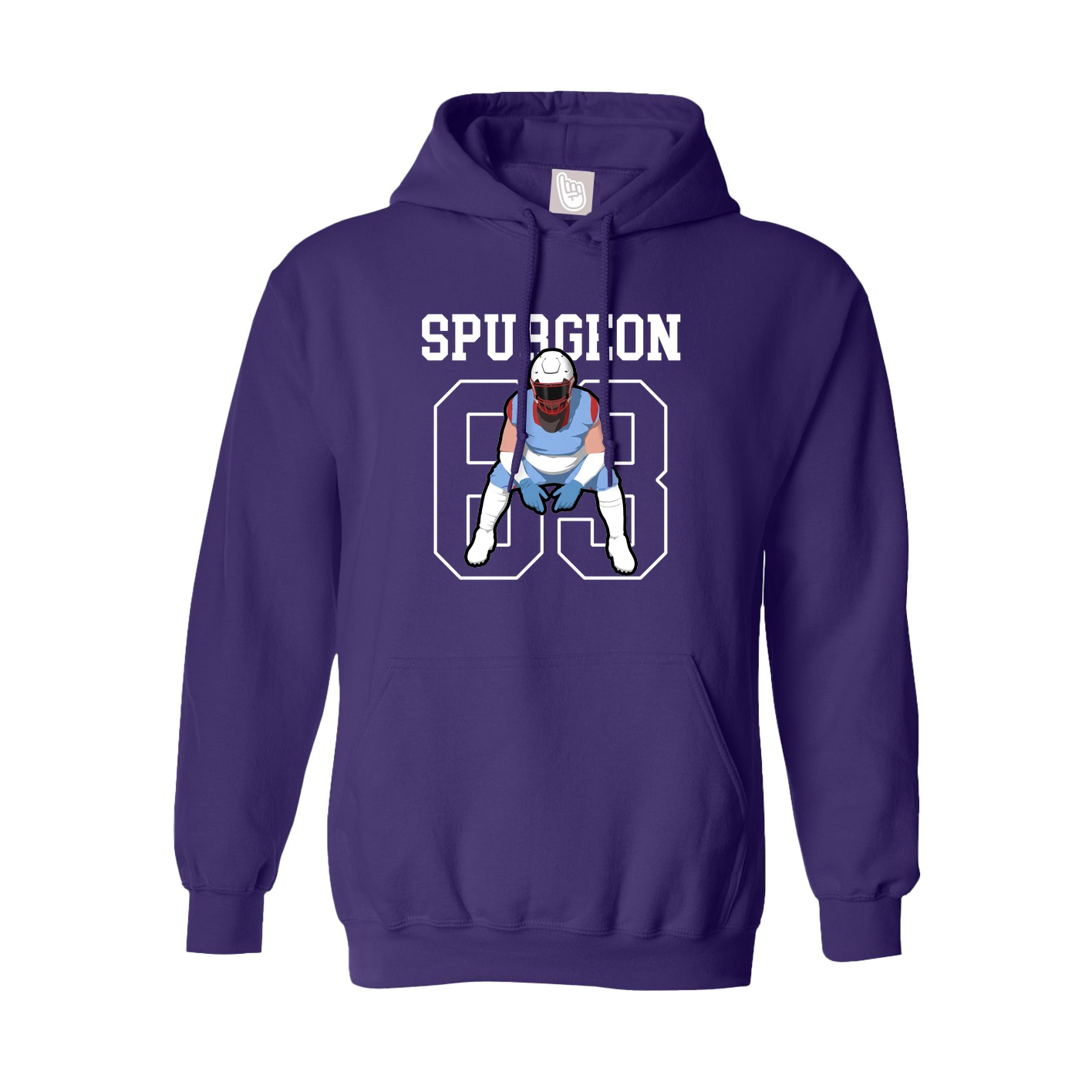 Hoodie — Shirsey in Purple