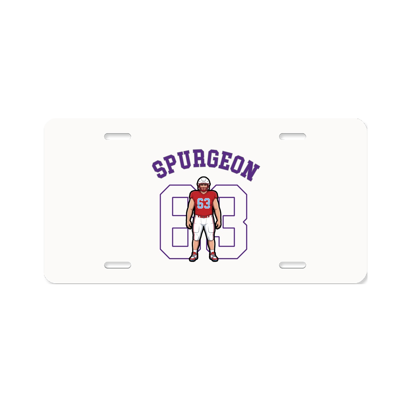 License Plate — Shirsey Arch in Classic