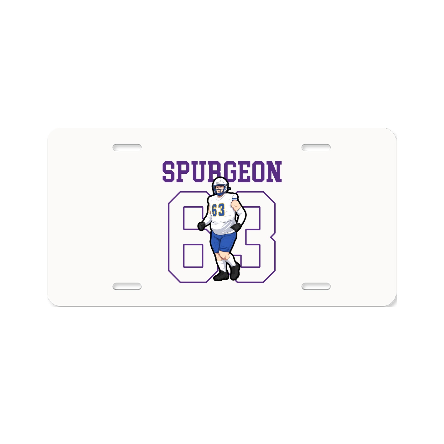 License Plate — Shirsey in Classic
