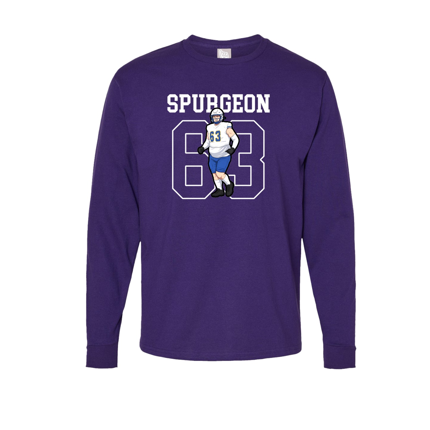 Long Sleeve Tee — Shirsey in Purple