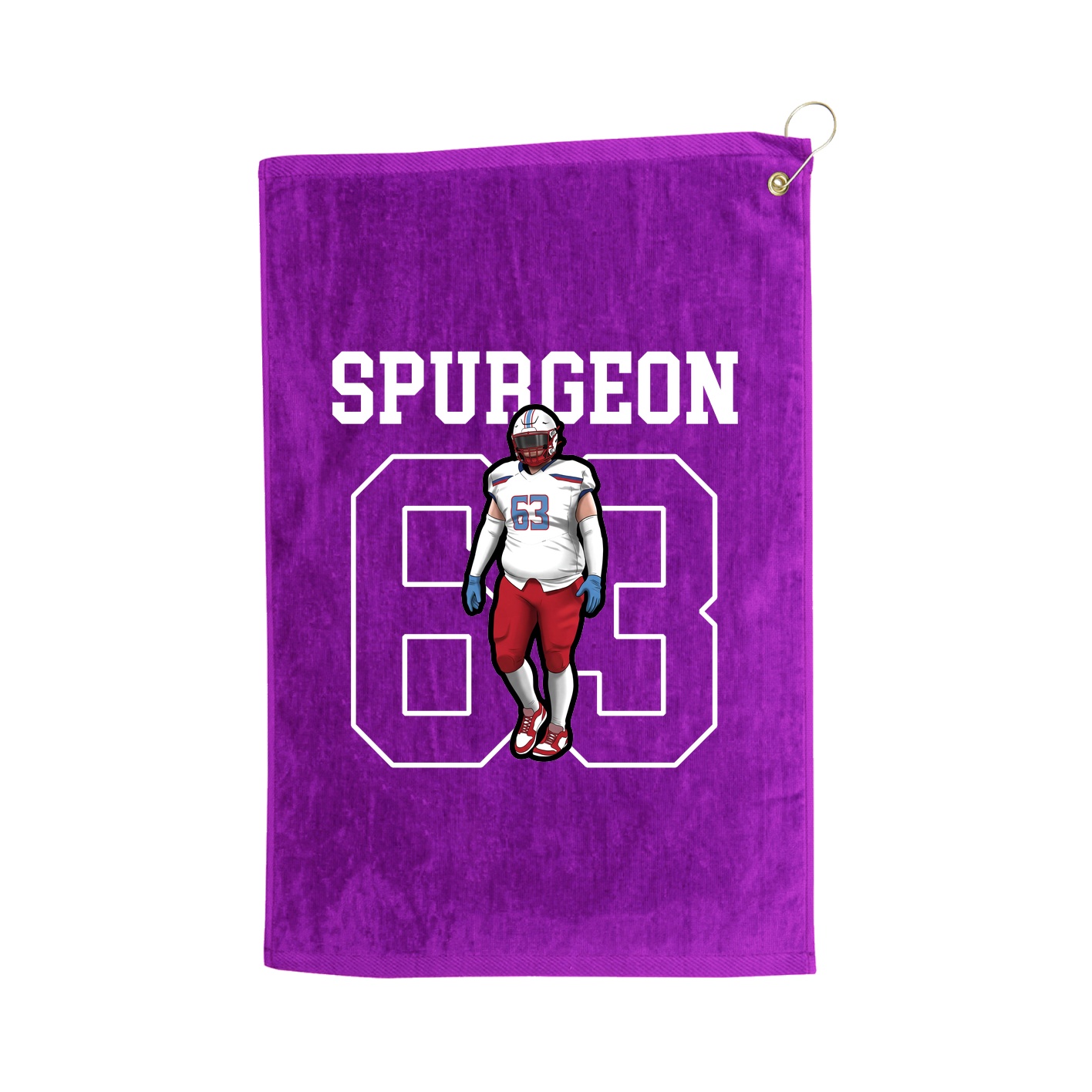 Golf Towel — Shirsey in Purple