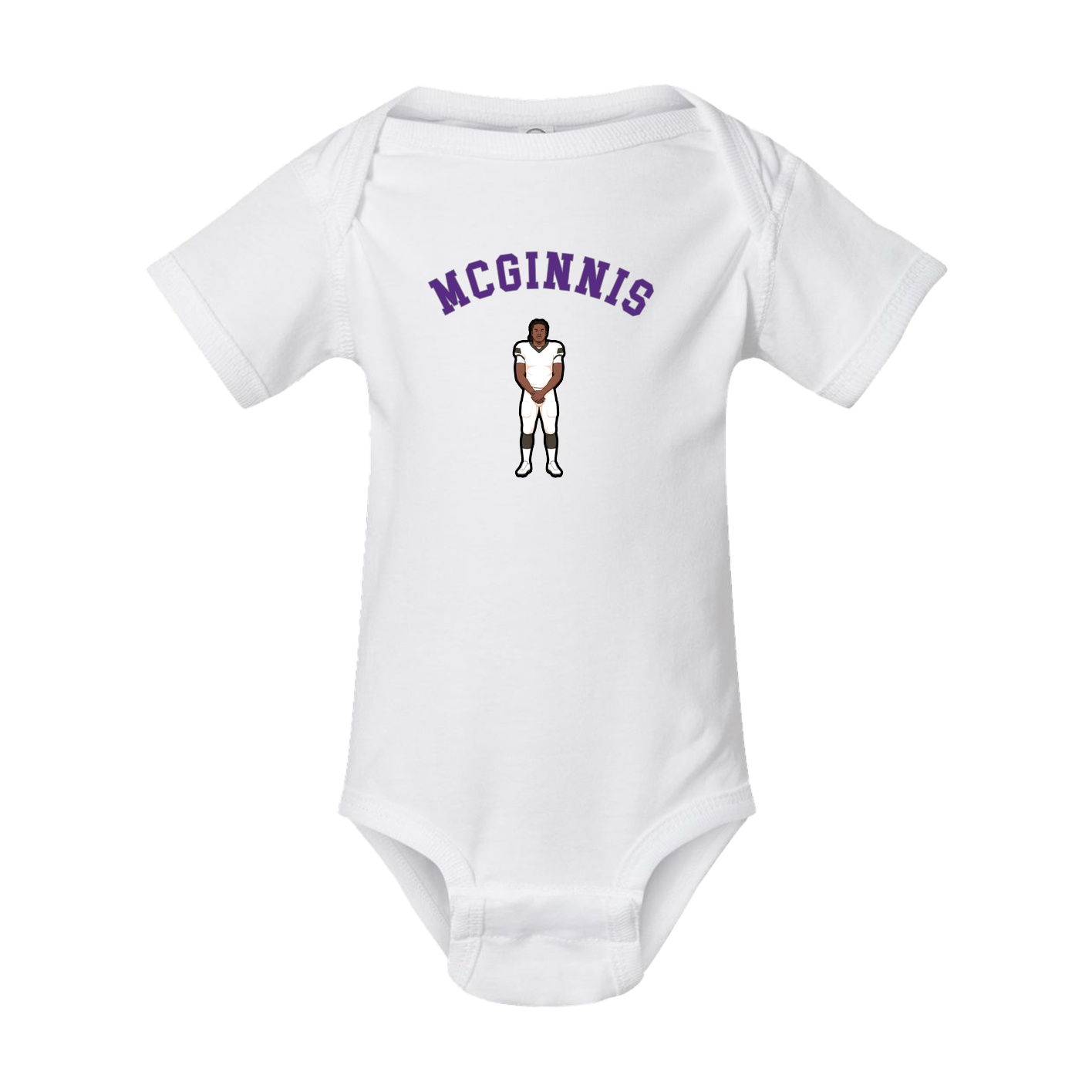 Baby Onesie — Shirsey Arch in White
