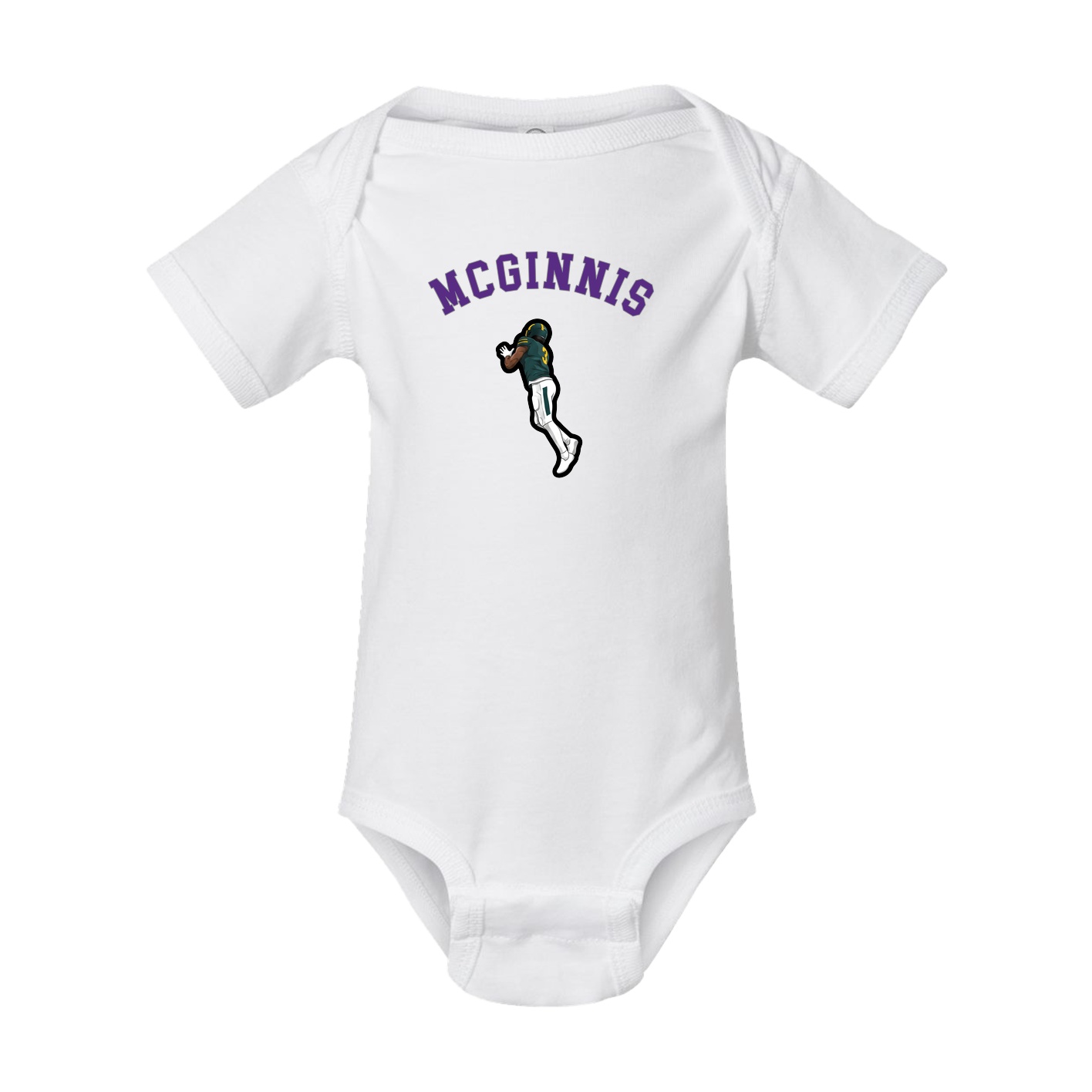 Baby Onesie — Shirsey Arch in White