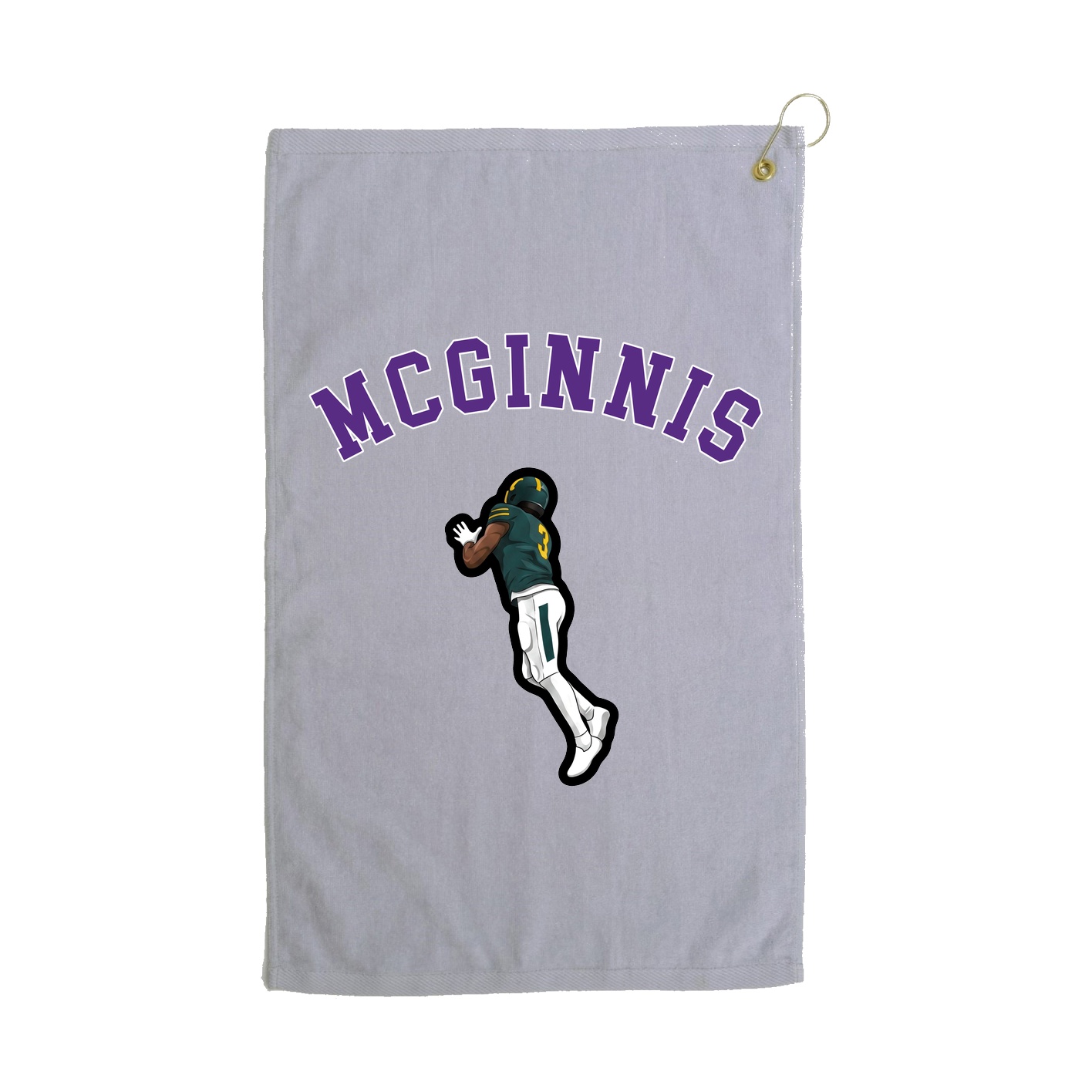 Golf Towel — Shirsey Arch in Grey