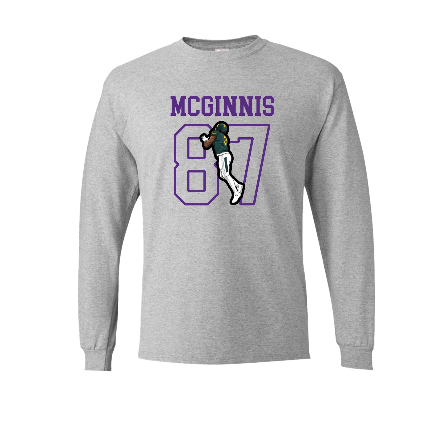 Long Sleeve Tee — Shirsey in Grey