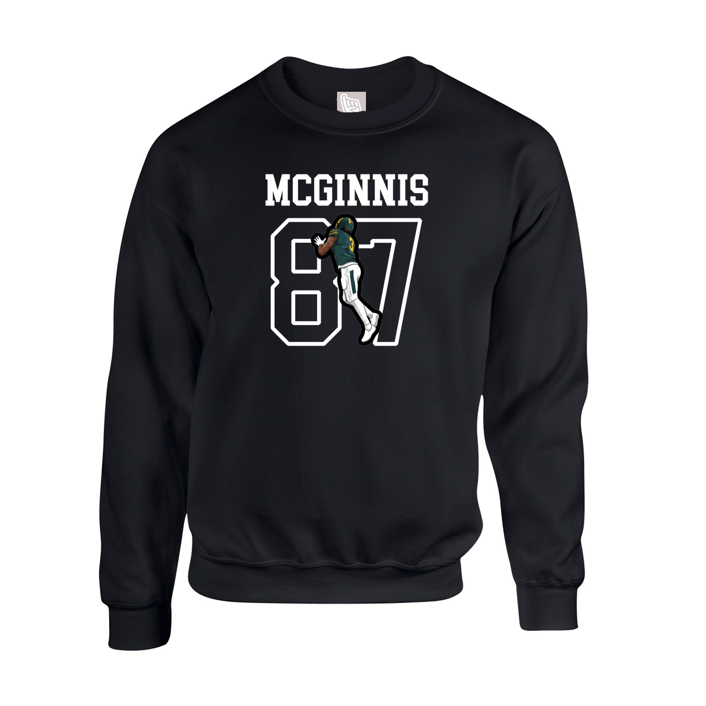Fleece Crew — Shirsey in Black