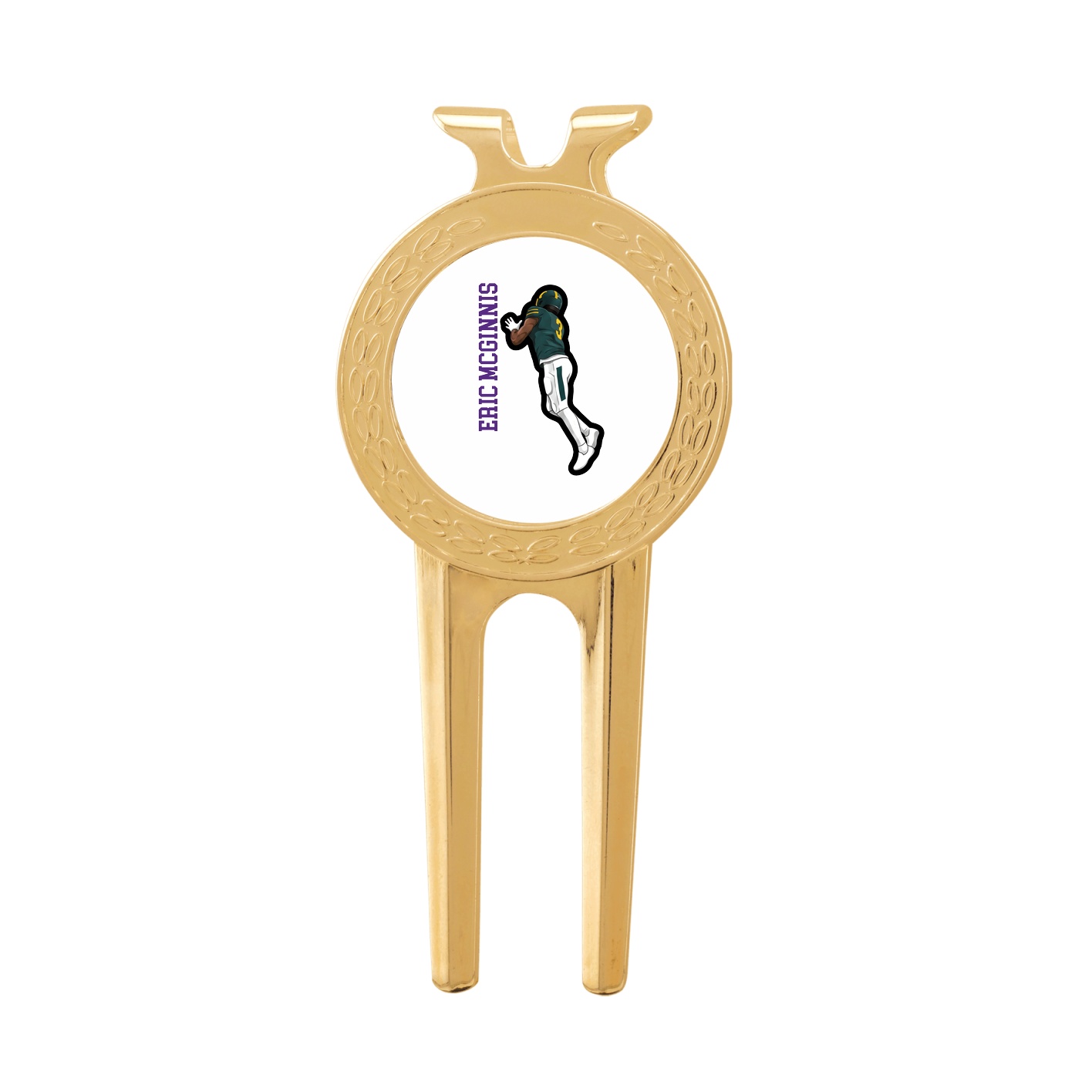 Divot Tool with Ball Marker — Name Vertical in Classic