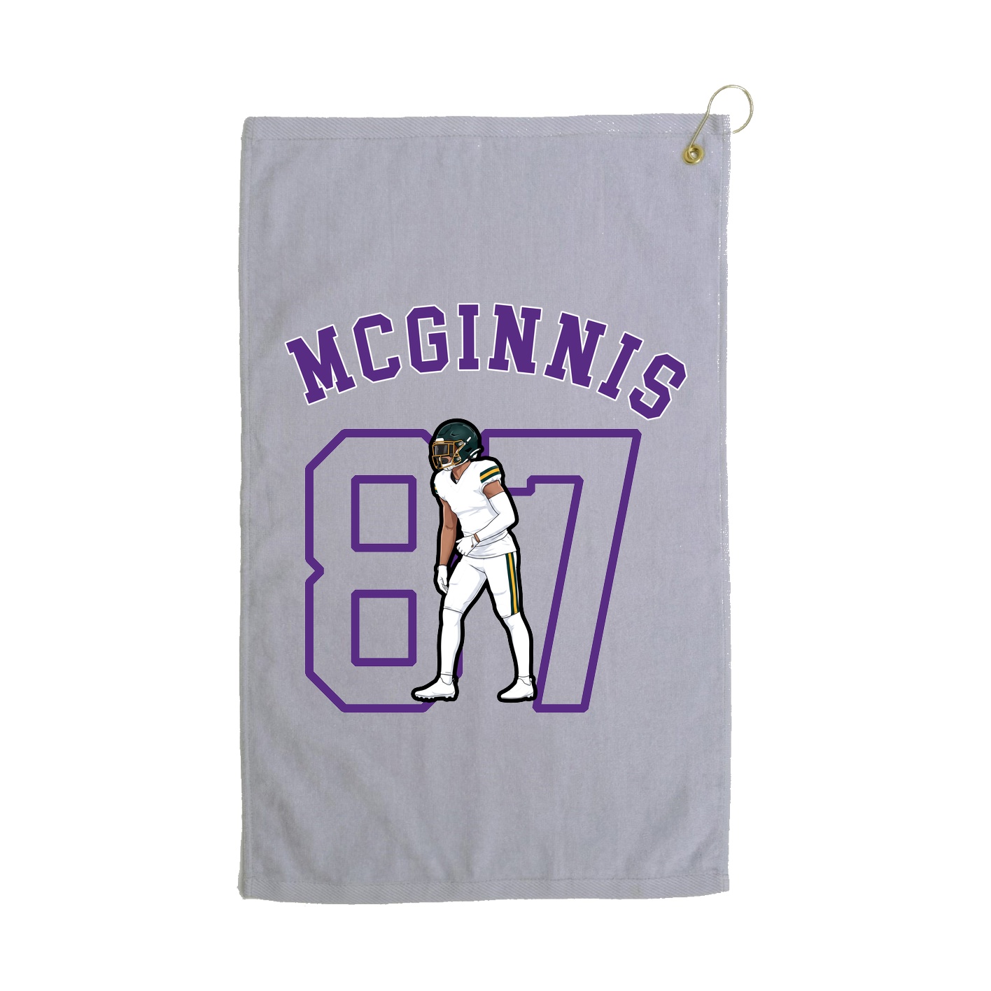 Golf Towel — Shirsey Arch in Grey
