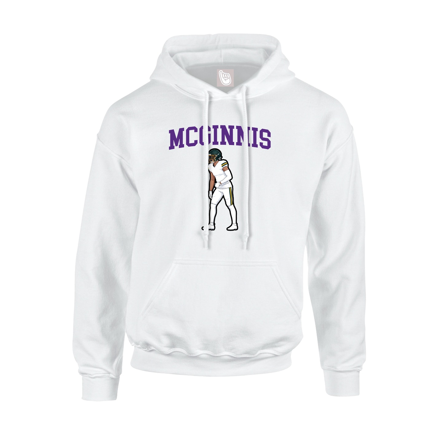Youth Hoodie — Shirsey in White