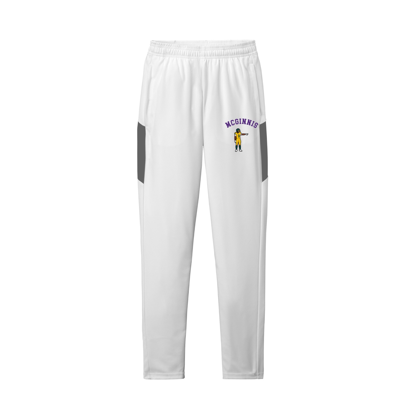 Team Travel Pant — Shirsey Arch in White/Grey