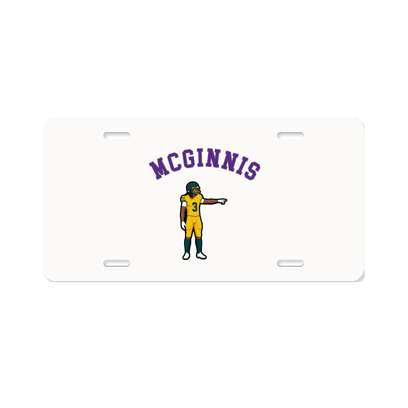 License Plate — Shirsey Arch in Classic