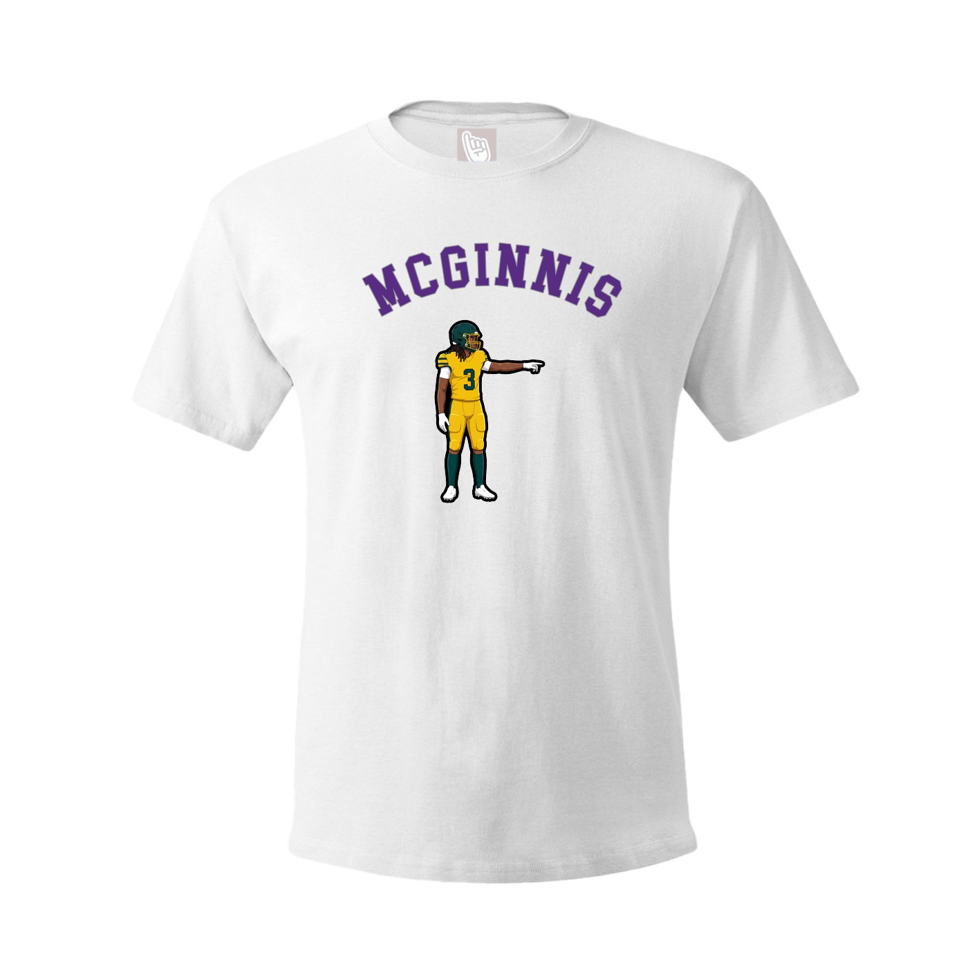 Youth Tee — Shirsey Arch in White