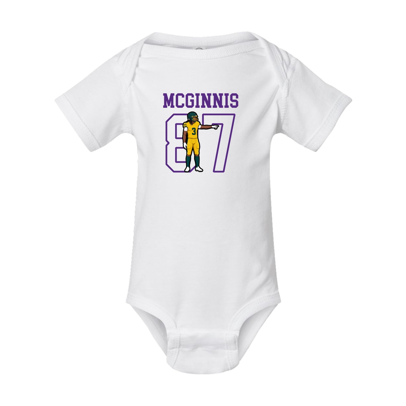 Baby Onesie — Shirsey in White