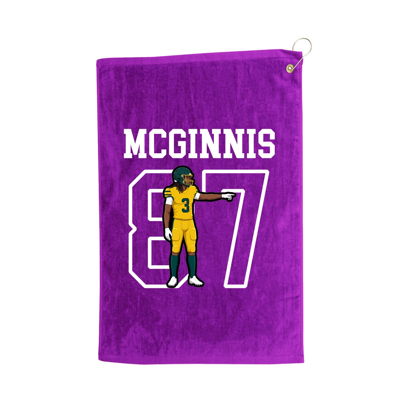 Golf Towel — Shirsey in Purple