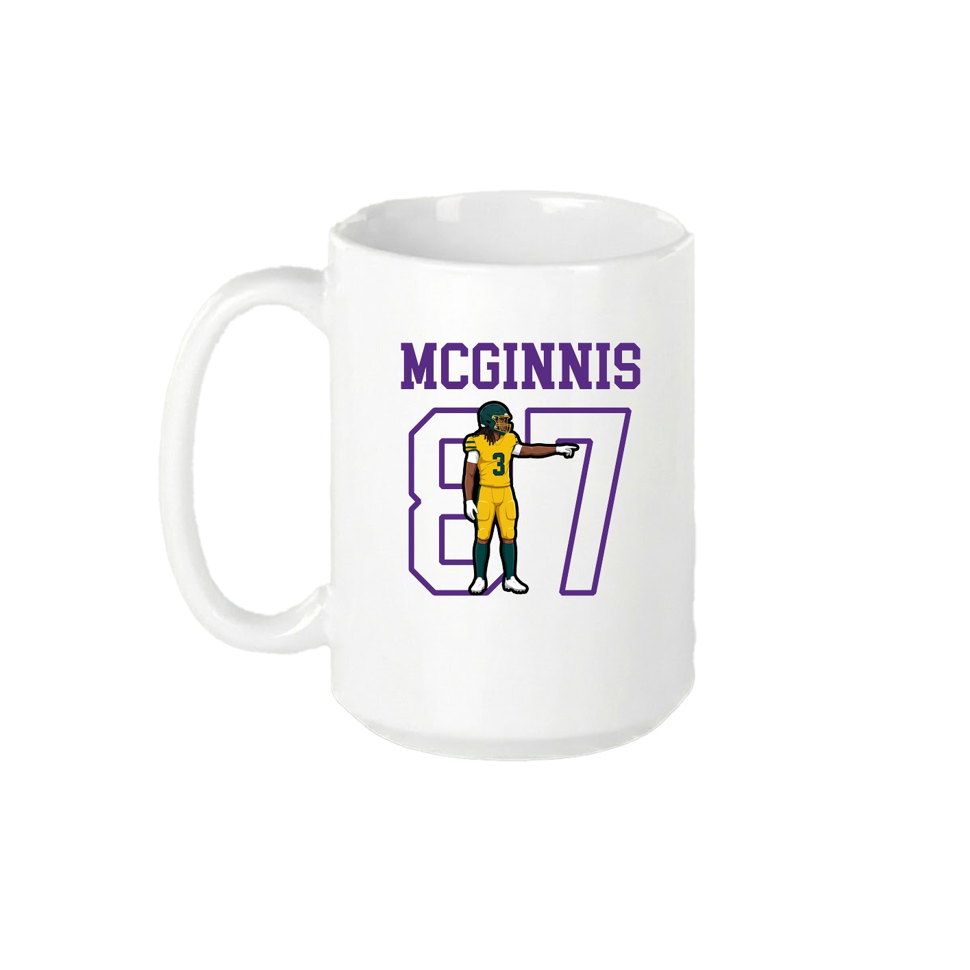 15oz Coffee Mug — Shirsey in White