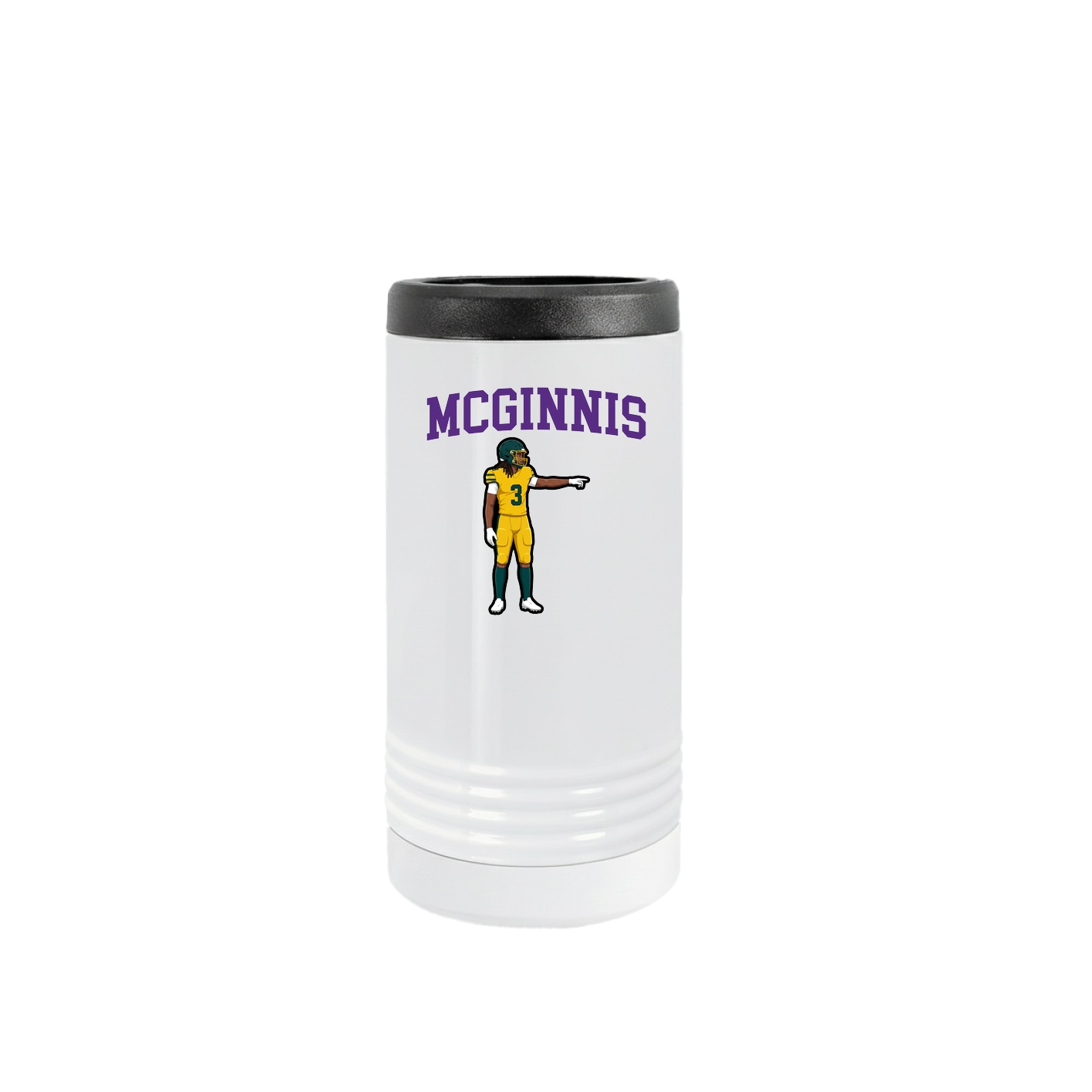 Slim Beverage Holder — Shirsey in White