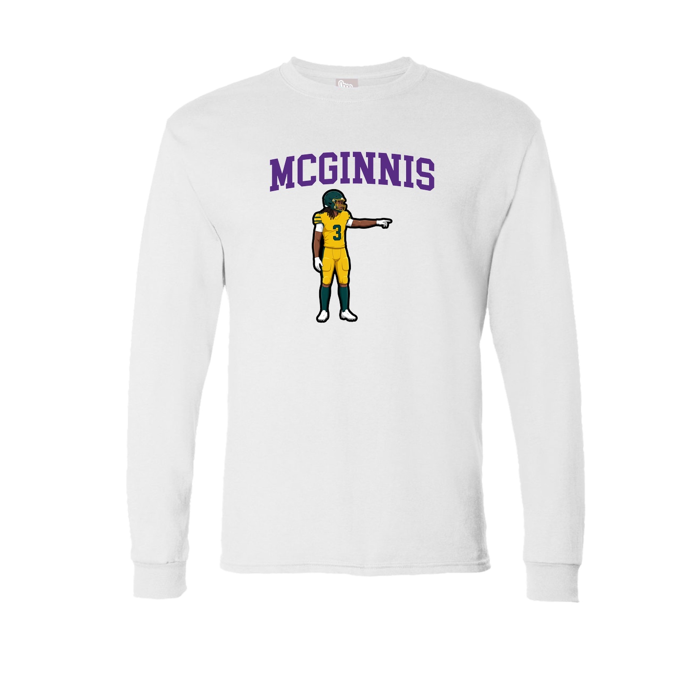 Long Sleeve Tee — Shirsey in White