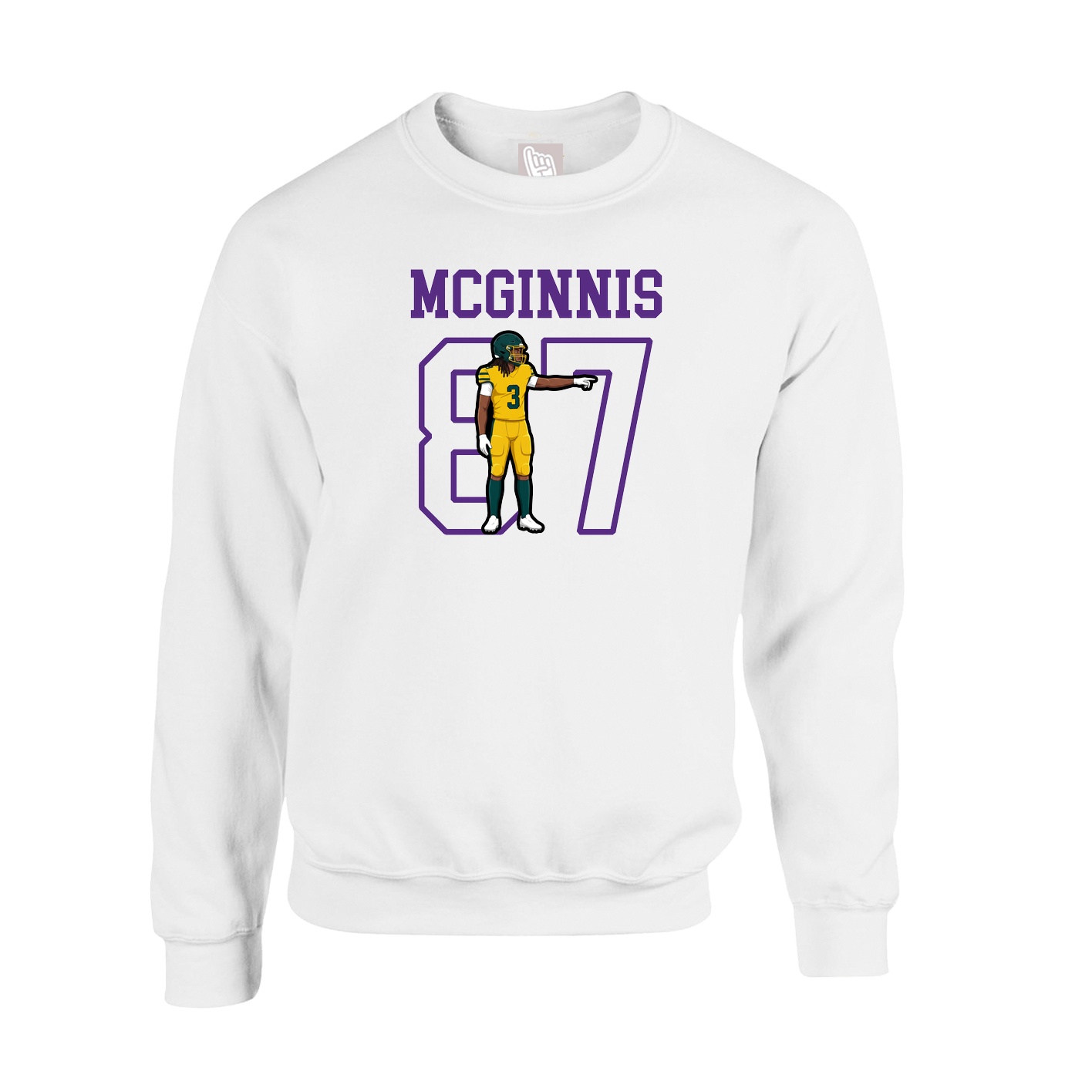 Fleece Crew — Shirsey in White