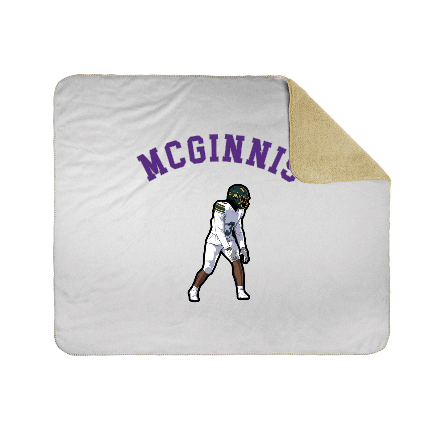 Throw Blanket — Shirsey Arch in White