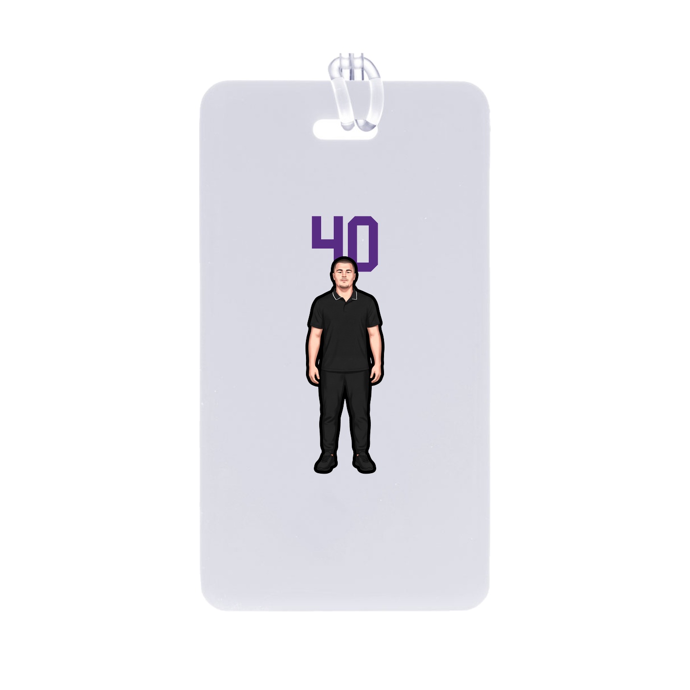 Bag Tag — Number Top in Classic